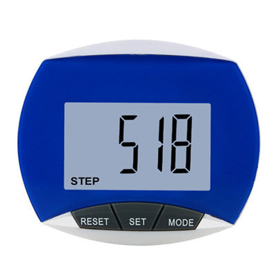 Smart fitness tracker step counter for seniors jogging activity