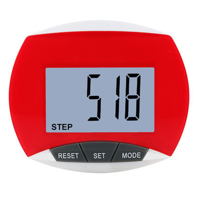 Smart fitness tracker step counter for seniors jogging activity