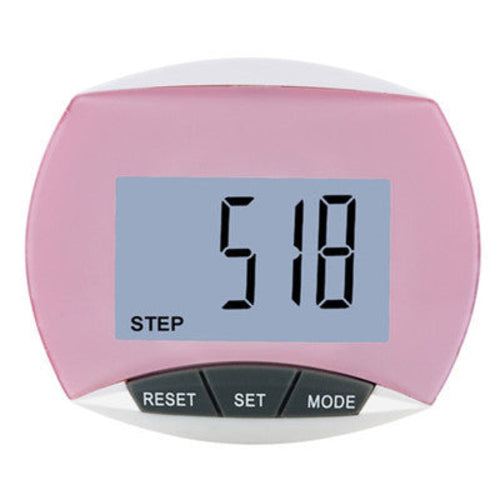 Smart fitness tracker step counter for seniors jogging activity