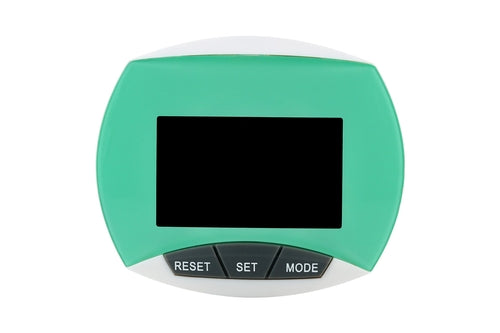 Smart fitness tracker step counter for seniors jogging activity
