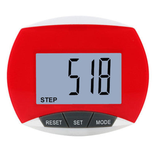 Smart fitness tracker step counter for seniors jogging activity