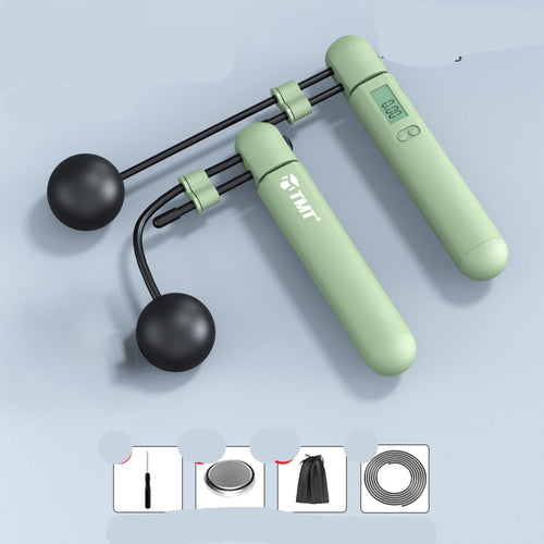 Smart Jump Rope Wireless Fitness Tracker Weight Loss Workout Steel