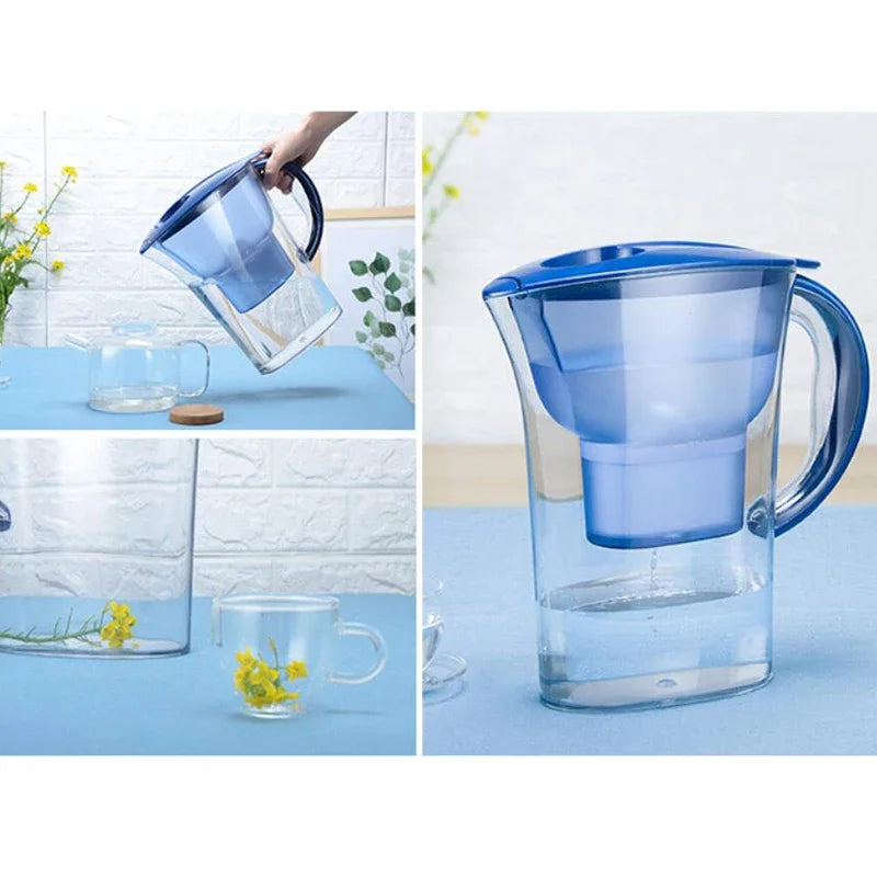 2.5L Water Purifier Kettle Capacity Water Filter Four-layer Filter