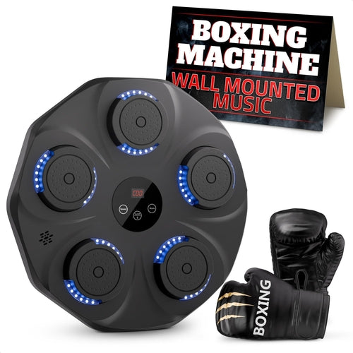 Music Boxing Machine for Adults Durable Wall Mounted Bluetooth Music