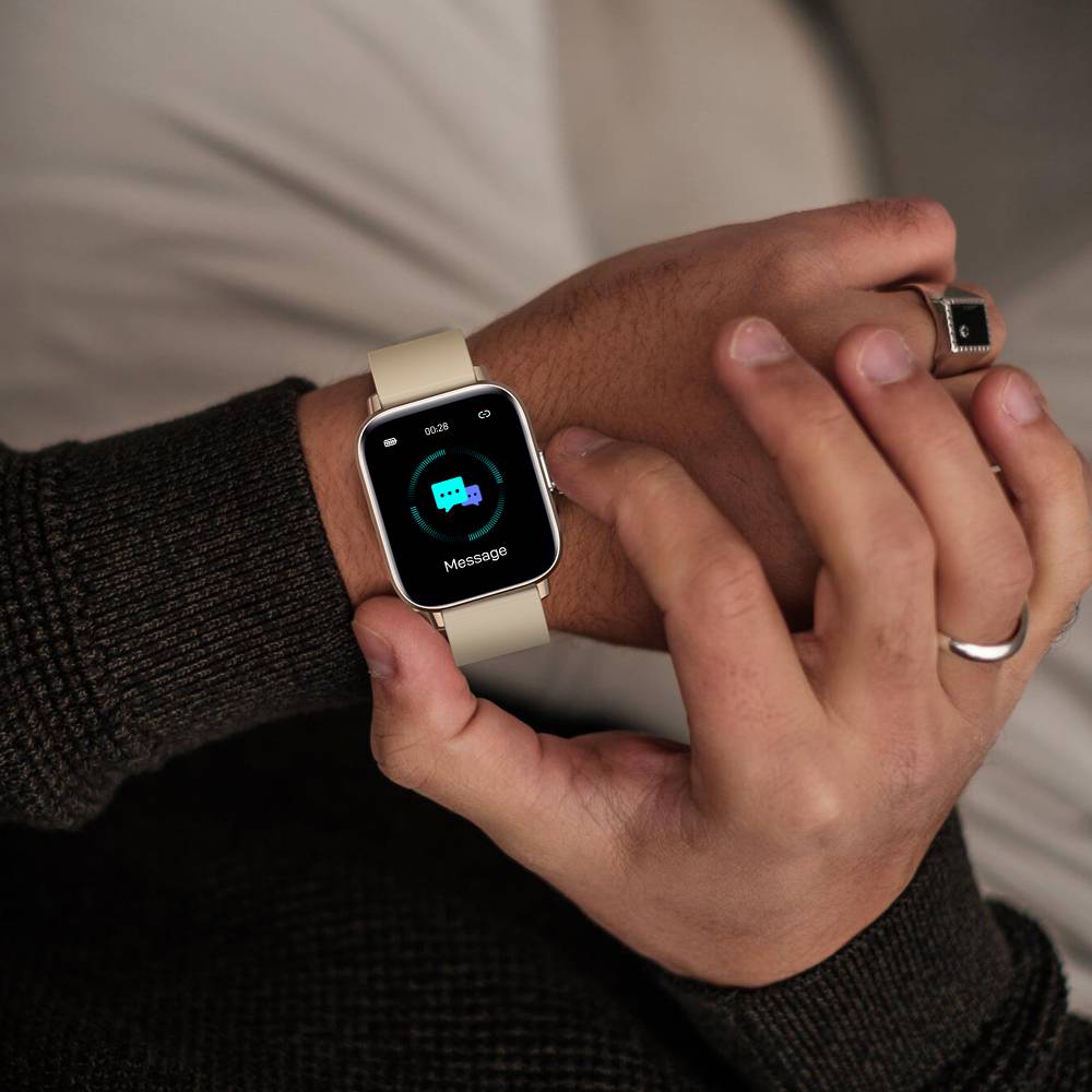 Heart Rate Blood Pressure Tracker Touch Display Smart Wristband